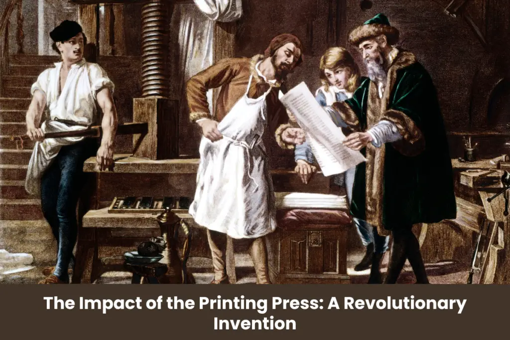 The Impact of the Printing Press